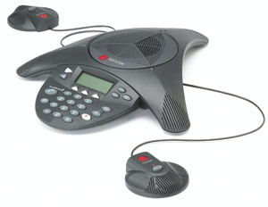 SoundStation2 с дисплеем и портами для доп. микрофонов