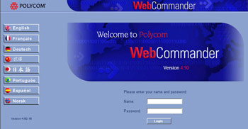 polycom webcommander