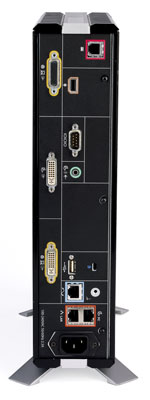 Задняя панель Polycom HDX 4002 hdx4000 box back HDX 4000